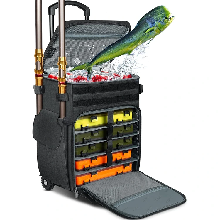 Wheeled Cooler Bag for Fishing